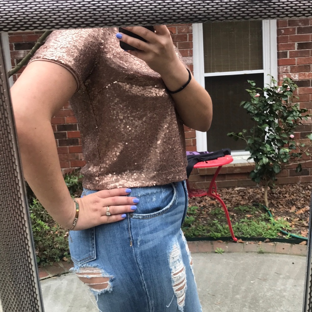 Because everyone needs a sequin top